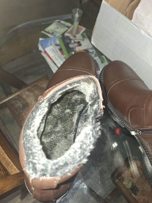 Зимни боти кафяви