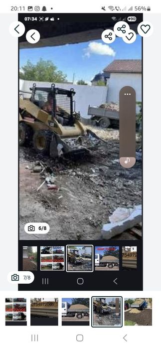 Balast nisip piatra calcar granit griblura asfalt moloz compost beton.