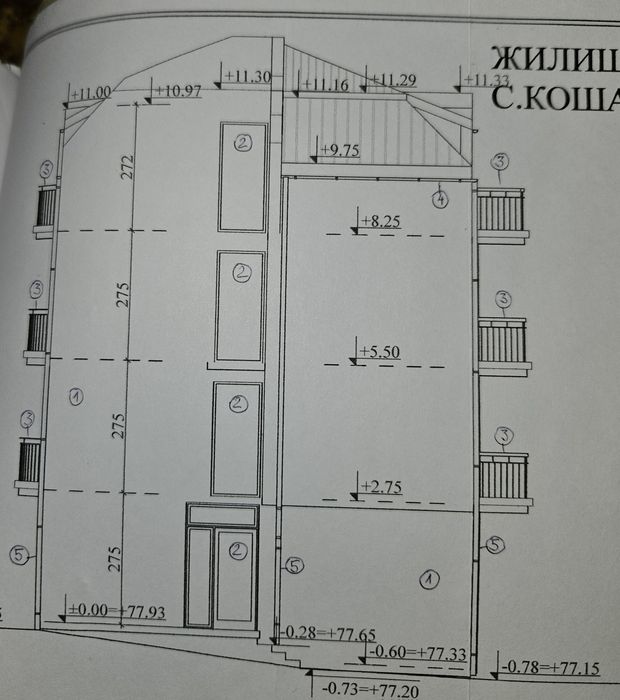 Продават се 5 къщи 1184кв.м