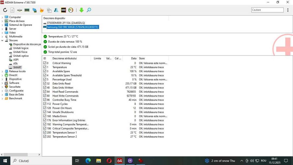 pc unitate I5 12400 RTX 3050 8G SSDM2 16GDDR5 2.5GbLAN RGB 80+gold