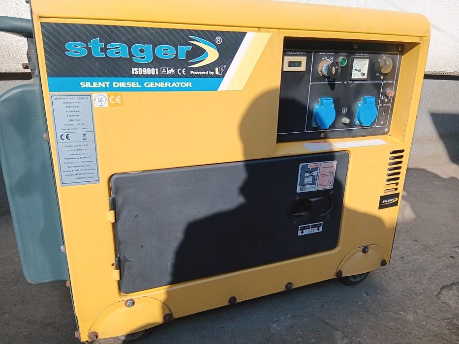 Generator Stager cu motor kipor, cu automatizare