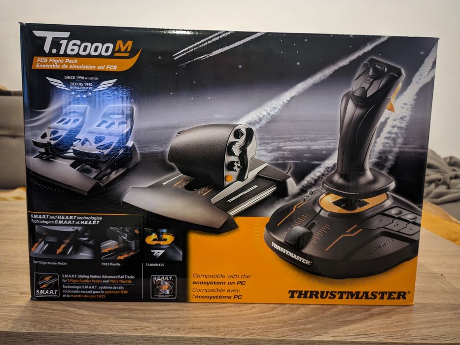 Thrustmaster T-16000 M - simulator avion
