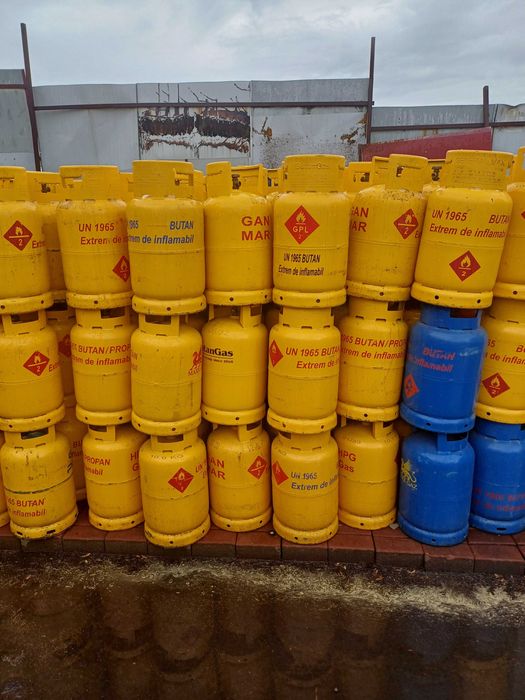 Butelii pentru aragaz și centrala termica
