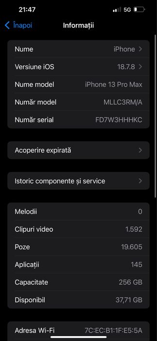 Iphone 13 pro max 256 GB