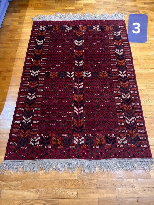 Туркменский ковер ручной работы 100%  щерсть