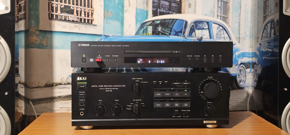 Akai AM 55 statie audio - amplificator