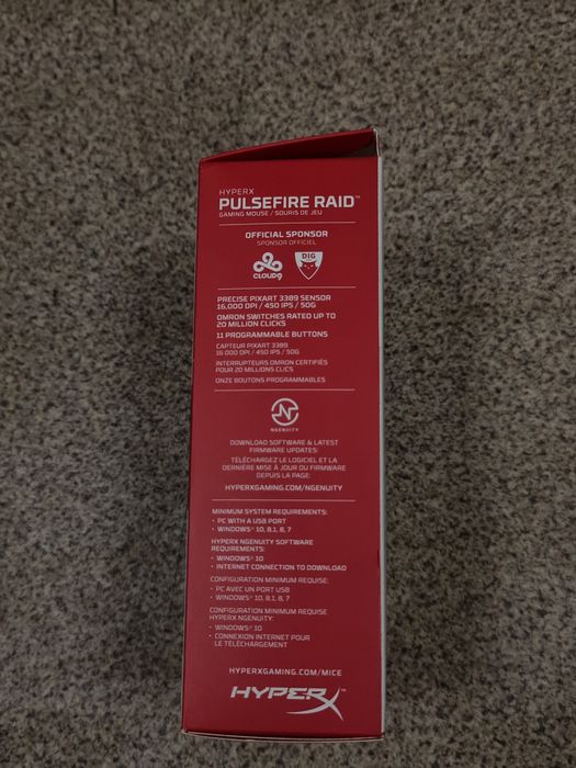 Мышь HyperX Pulsefire Raid