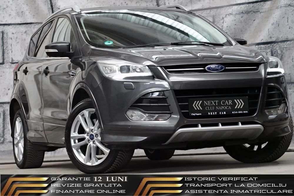 Ford Kuga GARANTIE 12 LUNI*RATE*Individual*4x4*180Cp*Automata*Piele*Navi*Led*Ful