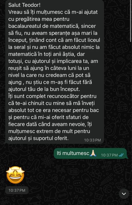 Meditatii matematica reducere 50% prima luna