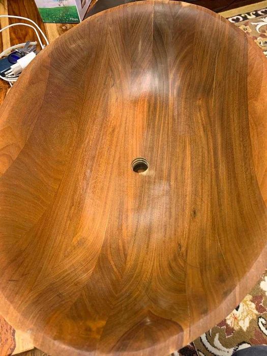 Lavoar baie lemn IPE