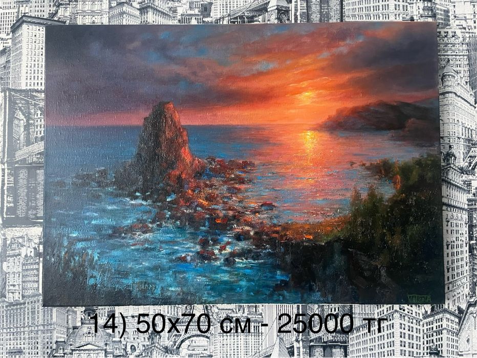 Картины маслом на холстах