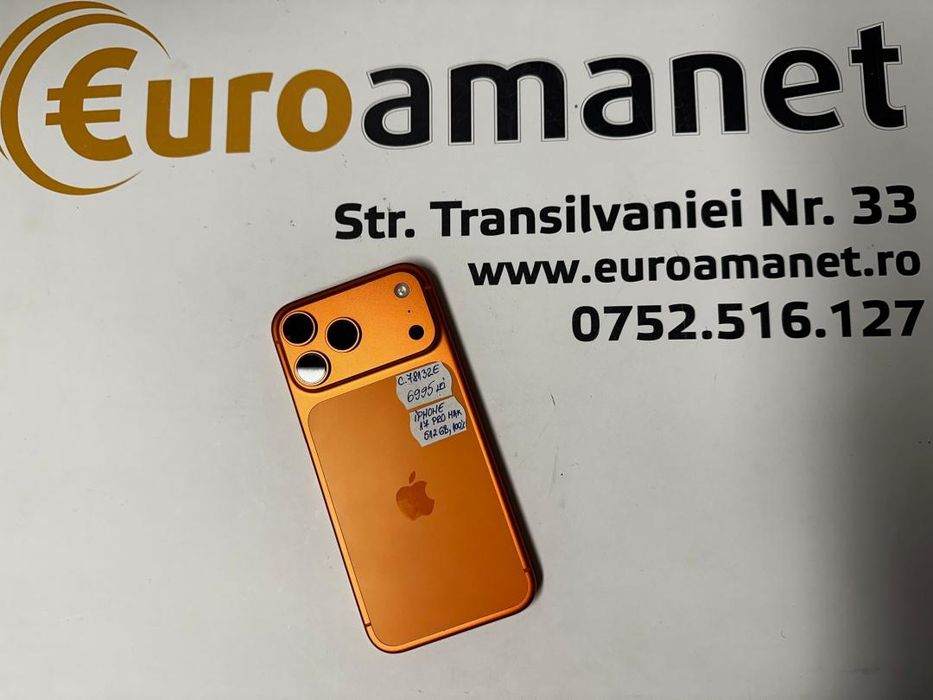 Iphone 17 Pro Max, 512GB, Bat.100% -T-