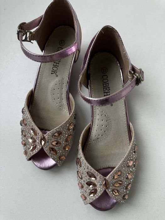 Нарядные туфельки для девочки, размер 30–31