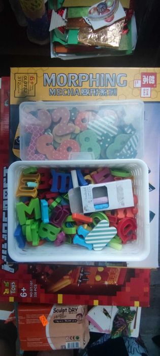 Детска дървена двустранна дъска за писане