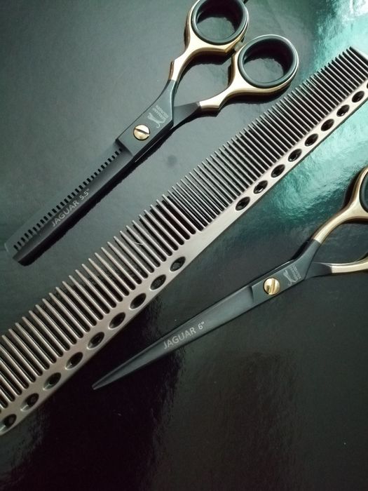 Set foarfeci jaguar tuns filat pieptăn 6