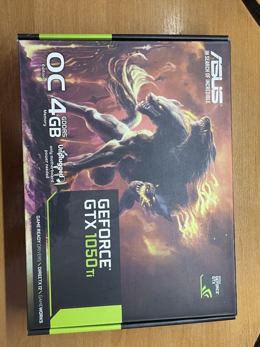 Видеокарта Asys 1050ti