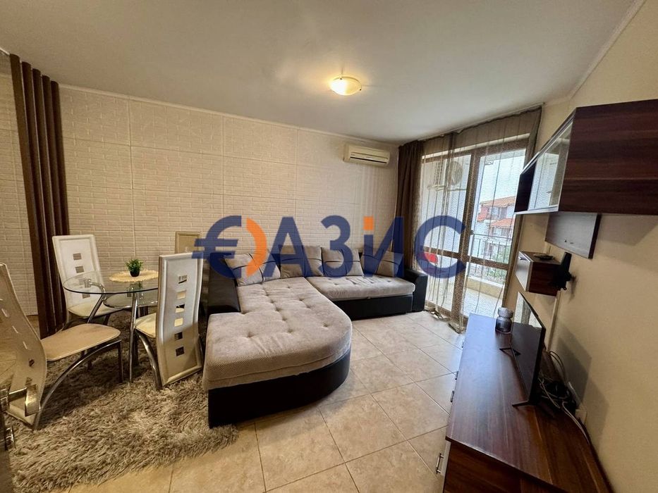 Апартамент с 1 спалня в комплекс Аполон, 57.61 кв. м., Равда, България