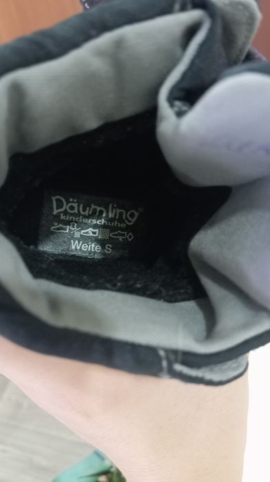 Продам сапоги детские осень