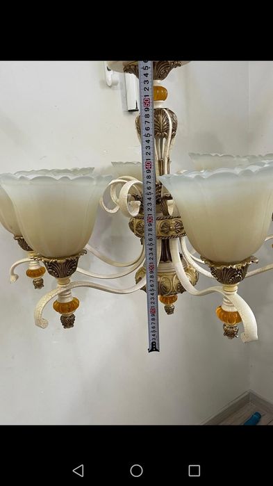 Люстра 8 рожковая