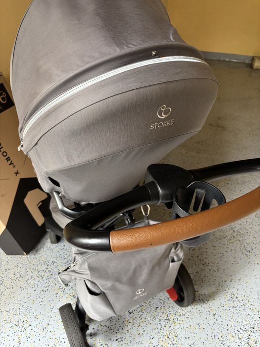 Stokke Xplory X + бебешки кош - цвят Modern Grey