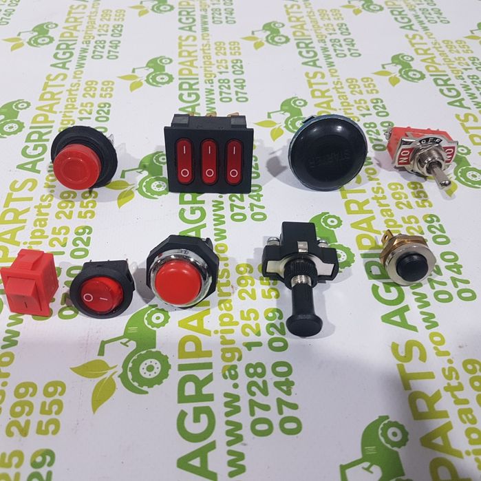 Buton pornire,intrerupator, tractor