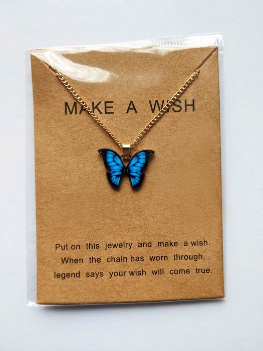 НОВ Дамски Медальон колие гердан ПЕПЕРУДА украшение