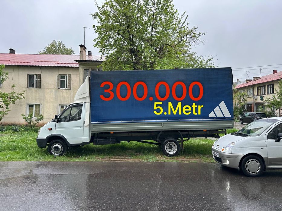От300.000 Грузоперевозки газель юкташиш перевозка доставка грузо gazel