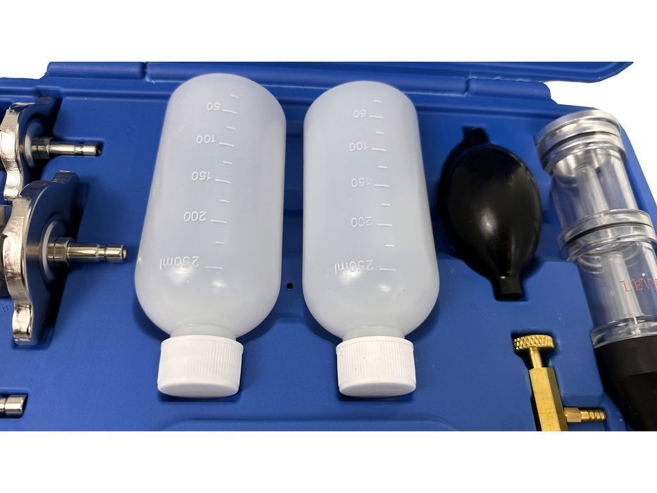 Tester garnitura de chiuloasa cu adaptoare gebo tools