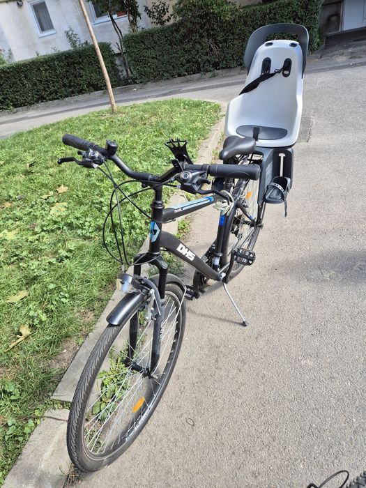 Bicicleta DHS cu scaun de copil