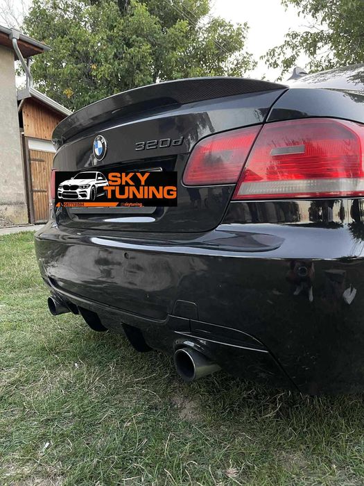 Дифузьор за бмв е92 / добавка за задна броня бмв е92 / bmw e92 с щипки