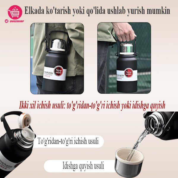 6.8L Elektron Choynak — Katta Sigʻim, Tez Qaynatish