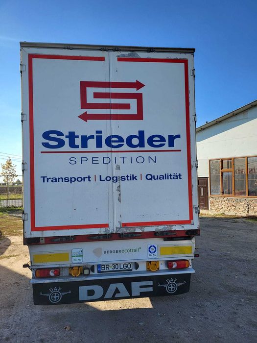 DAF XF 460, euro 6 si semiremorca Berger