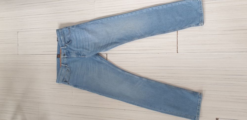 Hugo Boss Delaware Slim Fit Soft Touch 33/32 НОВО ОРИГИНАЛ Мъжки Дънки