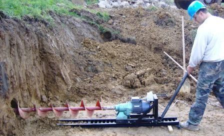 Masina foraj orizontal subtraversari pana la 350 mm  ( racheta )