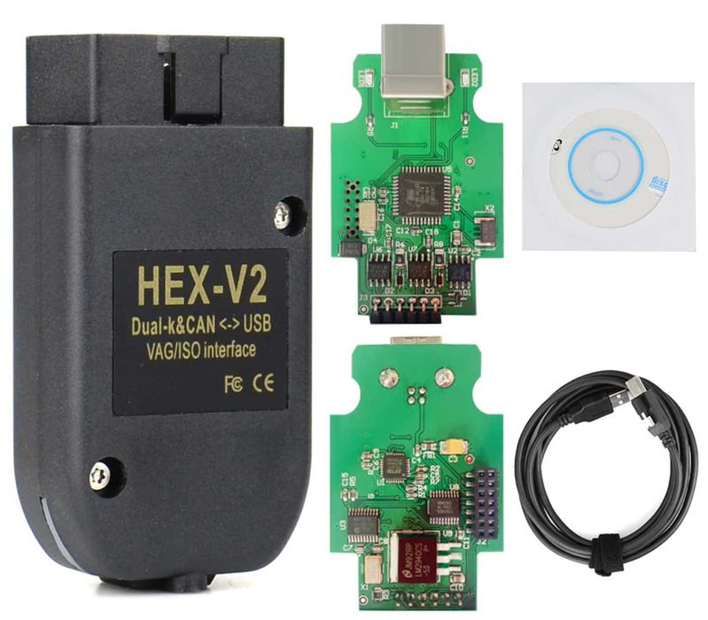 Diagnoza / Tester VCDS Hex V2 VAG COM 25.3 Romana & Engleza NOU*