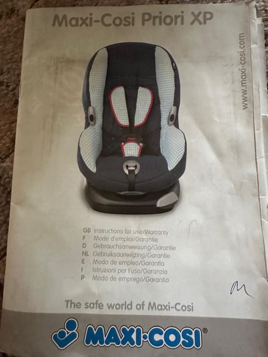 Автокресло Maxi cosi Priori