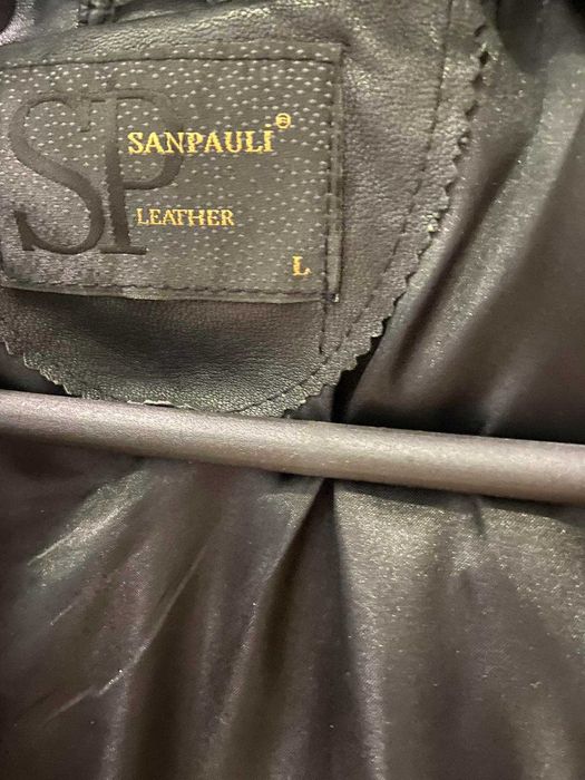 Кожено яке черно