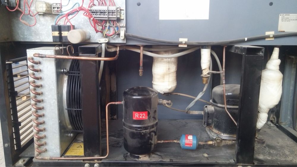 Винтов компресор атлас скопко