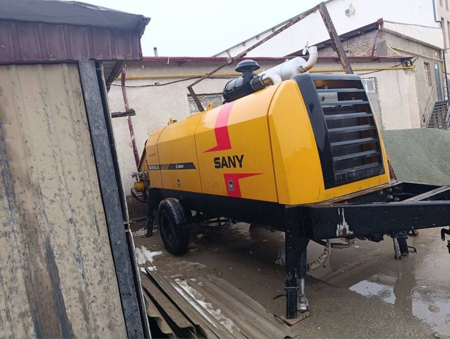 Sany бетон насос 85 м3+Паук