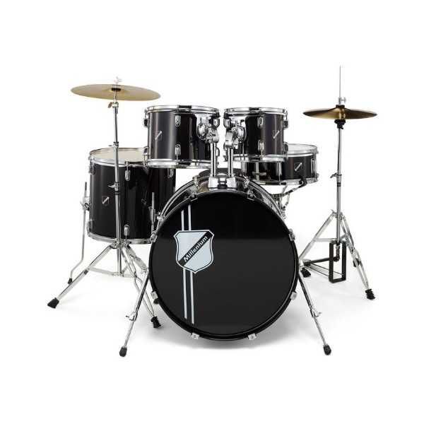 Set de tobe acustice Millenium Focus 22 Drum Set Black sau Red
