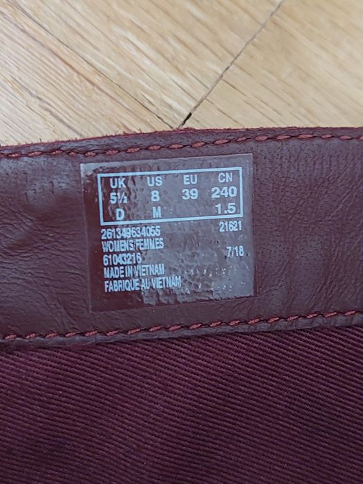 дамски ботуши Clarks Original 39 номер