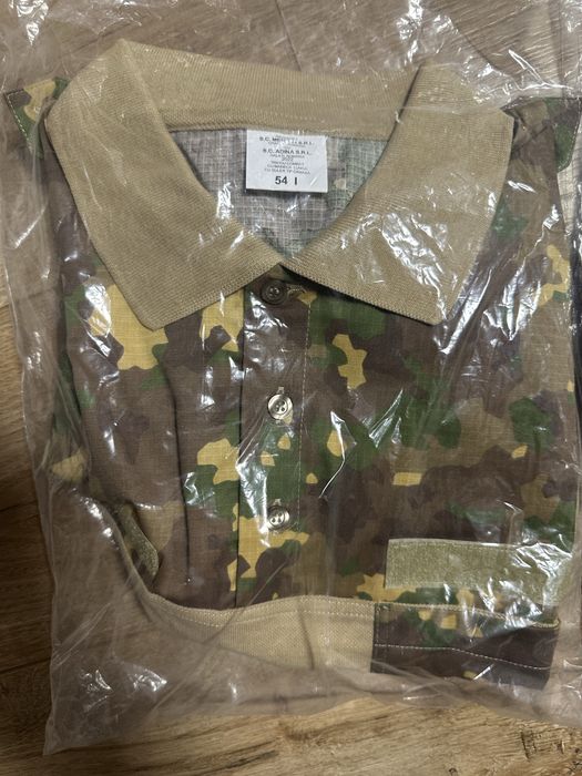 Tricouri militare cu guler si maneca lunga marimea 52/1