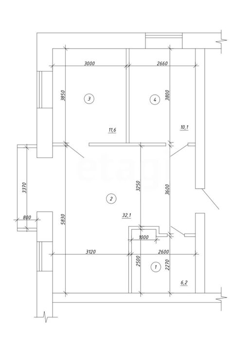 Продам 3-х комнатную квартиру