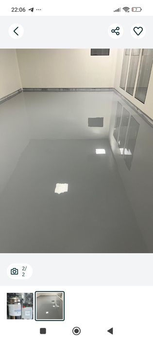 Полимерный эпаксидный пол