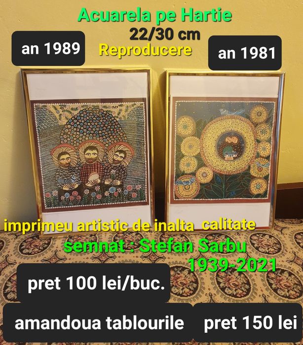 Acuarela pe hartie semnat:StefanSarbu