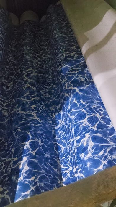 5000 тн.Плёнка ПВХ для бассейнов.