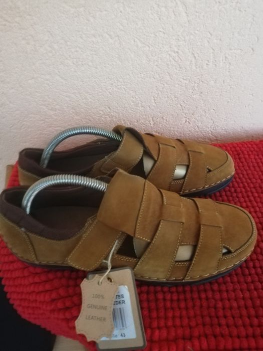 Sandale noi Cliford nr 43 piele naturala bărbați