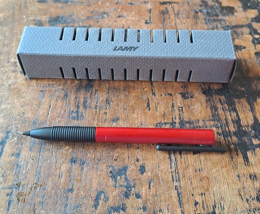 механичен молив Лами Lamy Tipo 0.7 мм графит червен рядък модел