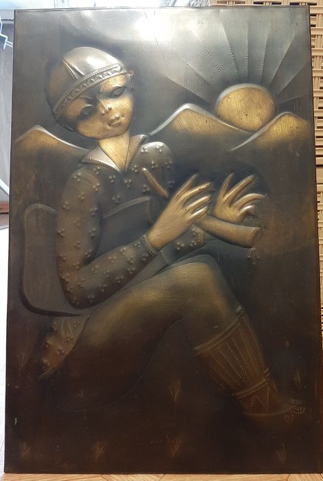 Продам картину-чеканку