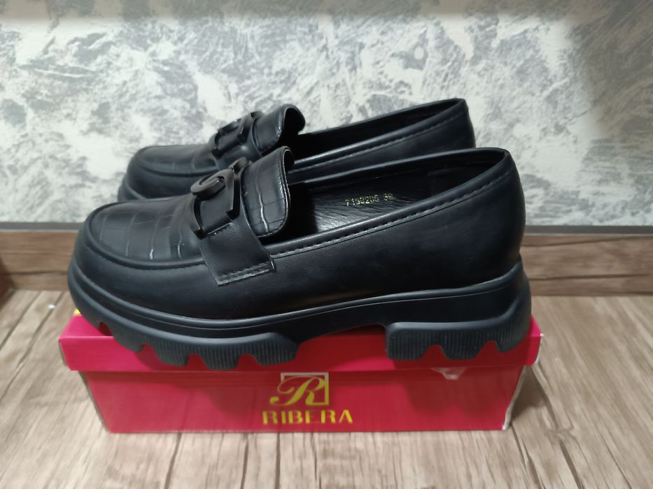 Лоферы туфли женские размер 39